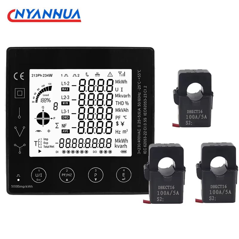 Diy Electronics Store - 3 Phase Energy Consumption Meter Smart