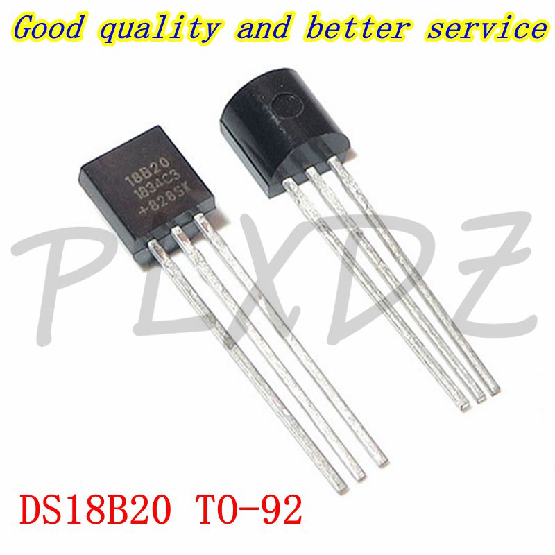 Ds18B20 Temperature Sensor - 5-100pcs DS18B20 DS18B TO-92 Chip Programmable