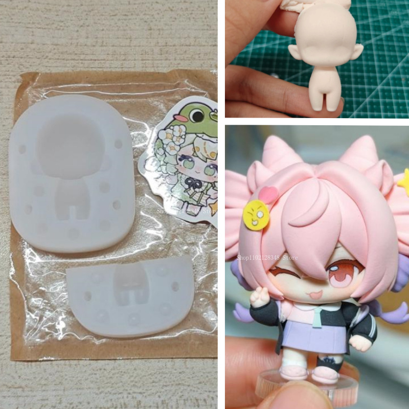 Diy Q - Q Version Body Model Silicone Mold