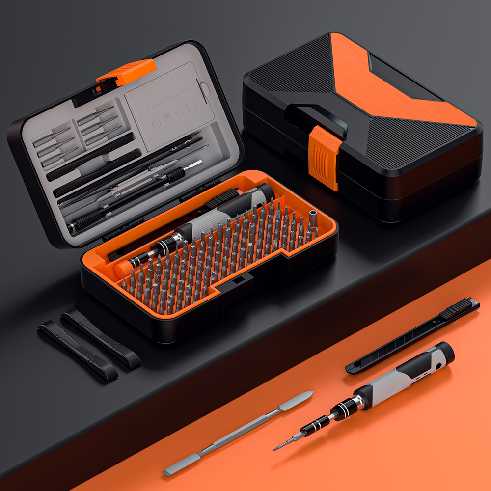 Diy Electronics Tool Kit - 166 in 1 Precision Screwdriver Set