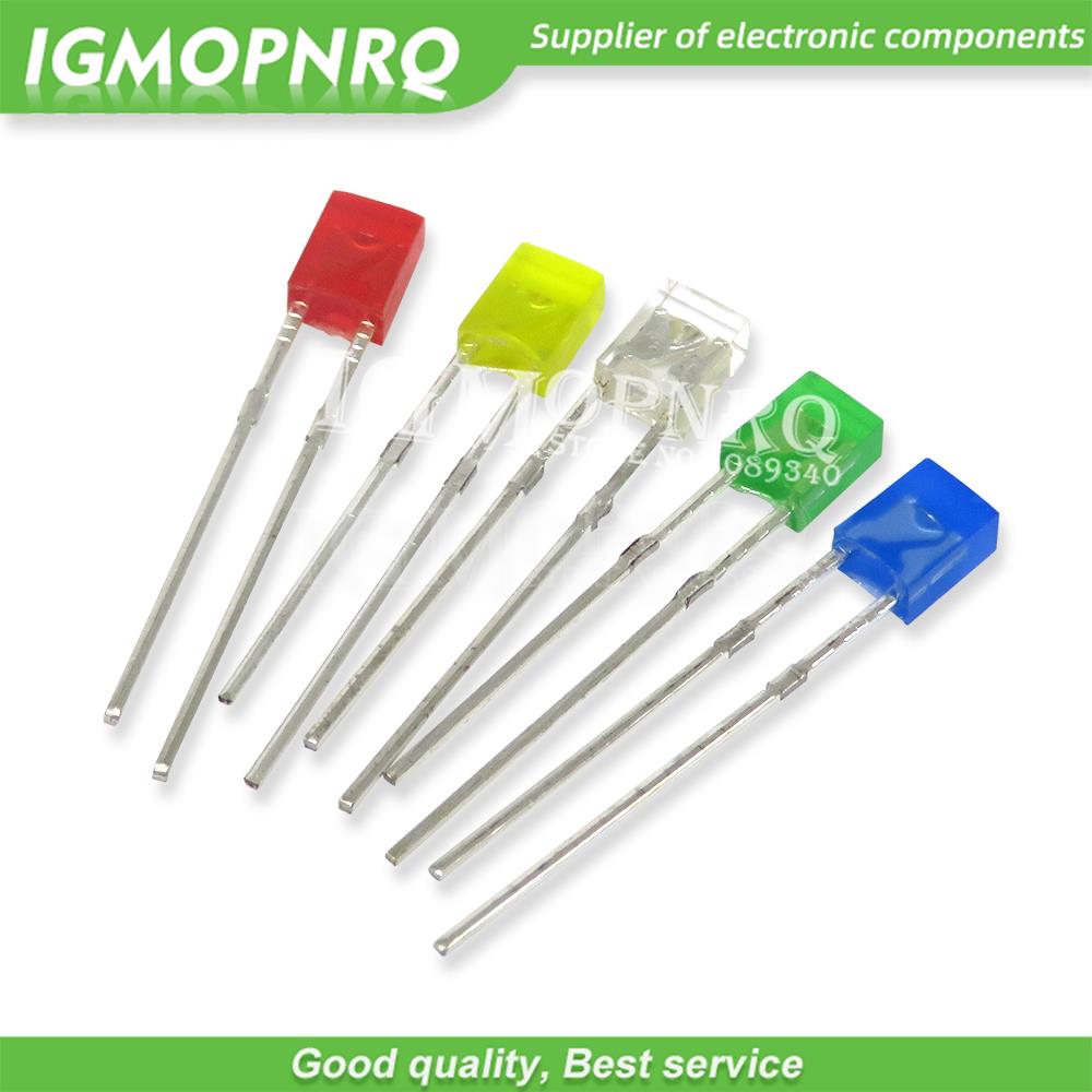 Diy Electronics Tool Kit - 100PCS 2X3X4 2X5X7 square LED 234