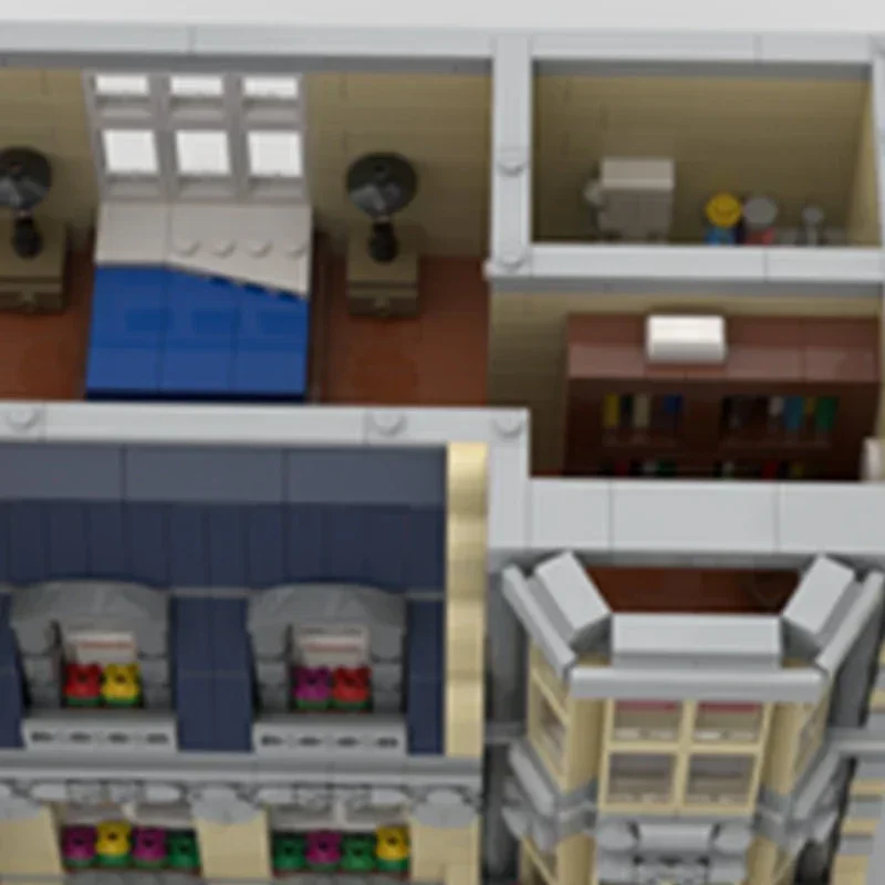Moc Building Blocks Street Vie - Diy Electronics Store ulasan dan harga