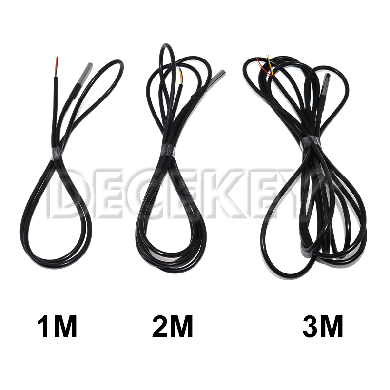 Stainless Steel Waterproof DS1 - Ds18B20 Temperature Sensor ulasan dan harga