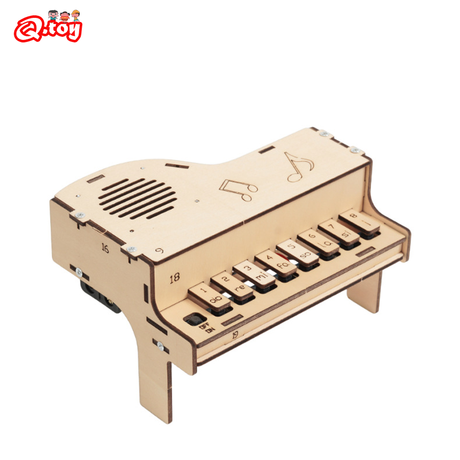 DIY Wooden Electronic Piano Mo - Diy Electronics For Kids ulasan dan harga