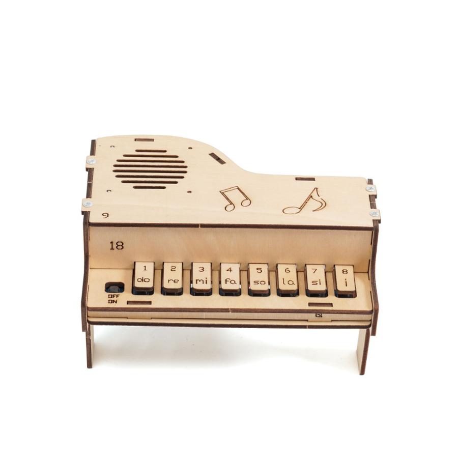 DIY Wooden Electronic Piano Mo - Diy Electronics For Kids ulasan dan harga