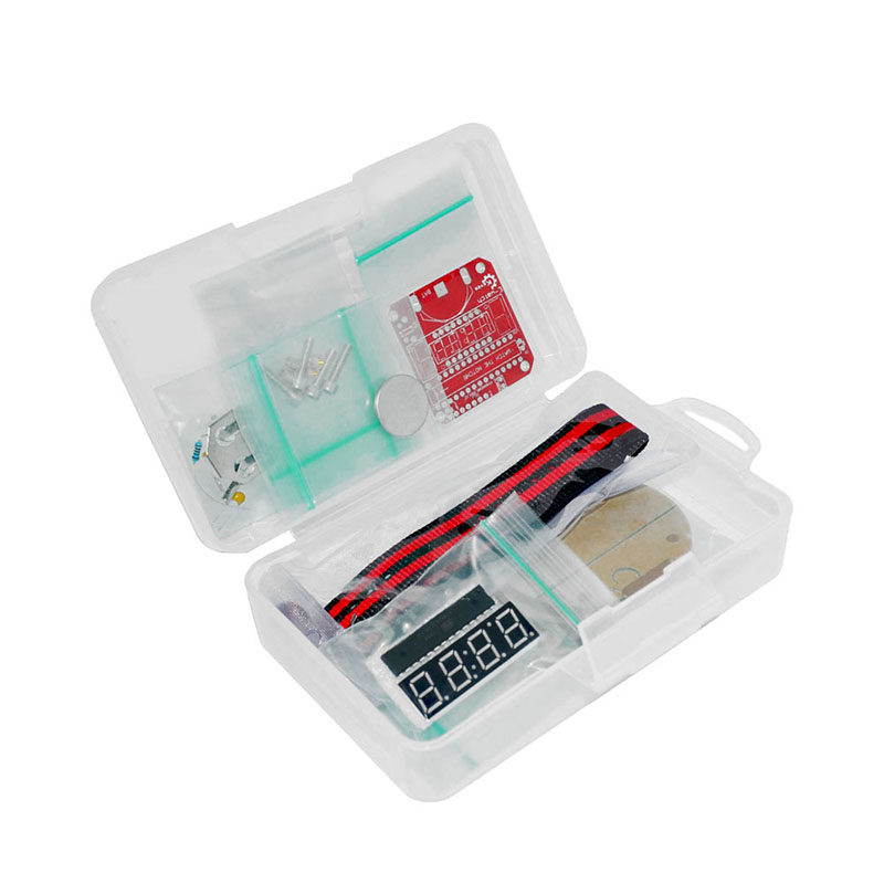 Single Chip LED Kit Clock DIY  - Arduino Diy Electronics ulasan dan harga