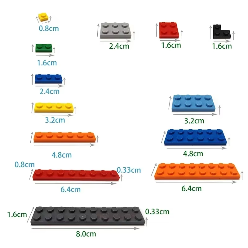 100PCS MOC 2420 Plate 2x2 Buil - Diy Electronics Gift Ideas ulasan dan harga