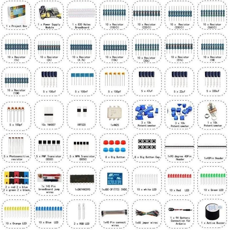 New Design~ Electronic Compone - Arduino Diy Electronics ulasan dan harga