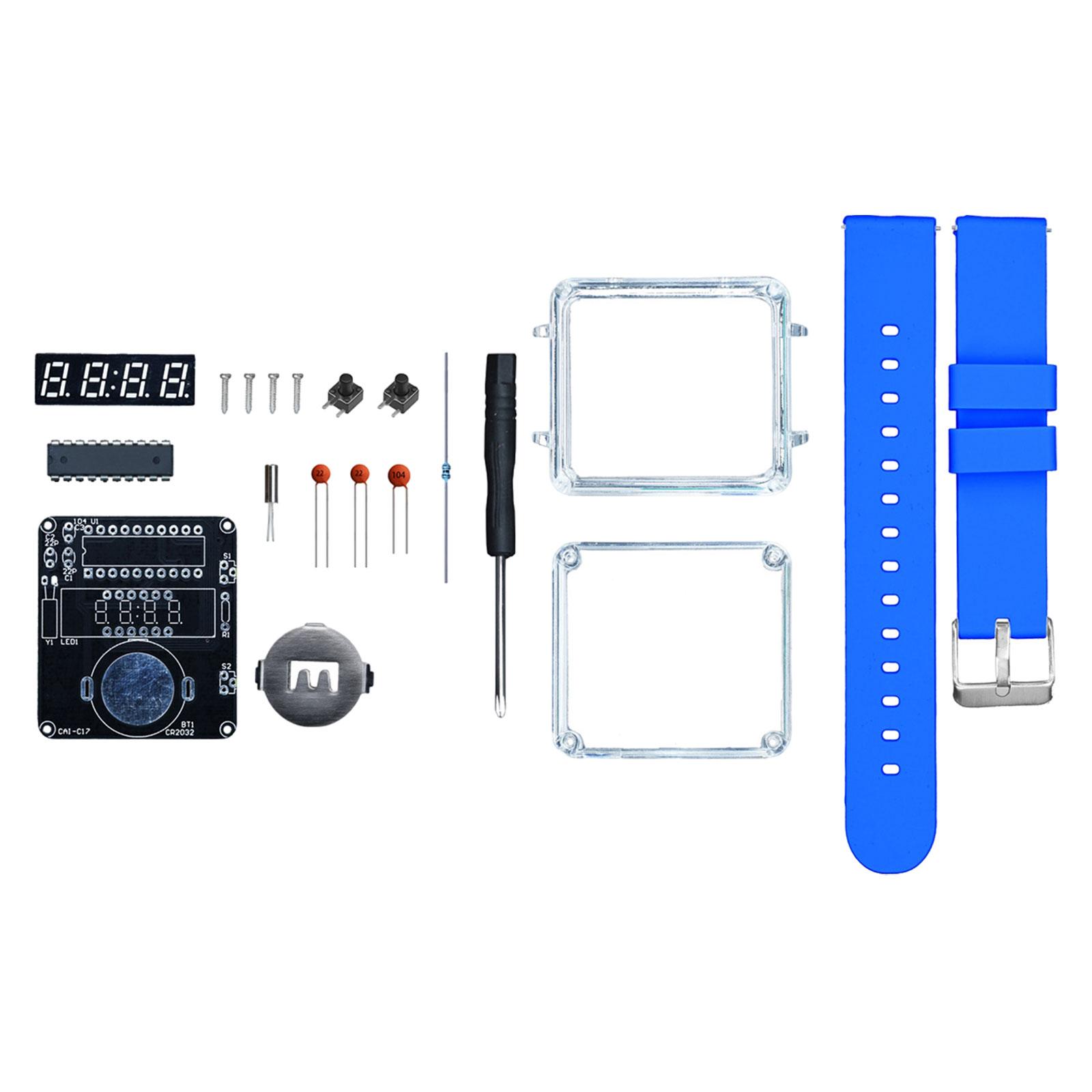 DIY Electronic Watch Kit Solde - Diy Electronics Kits For Beginners ulasan dan harga