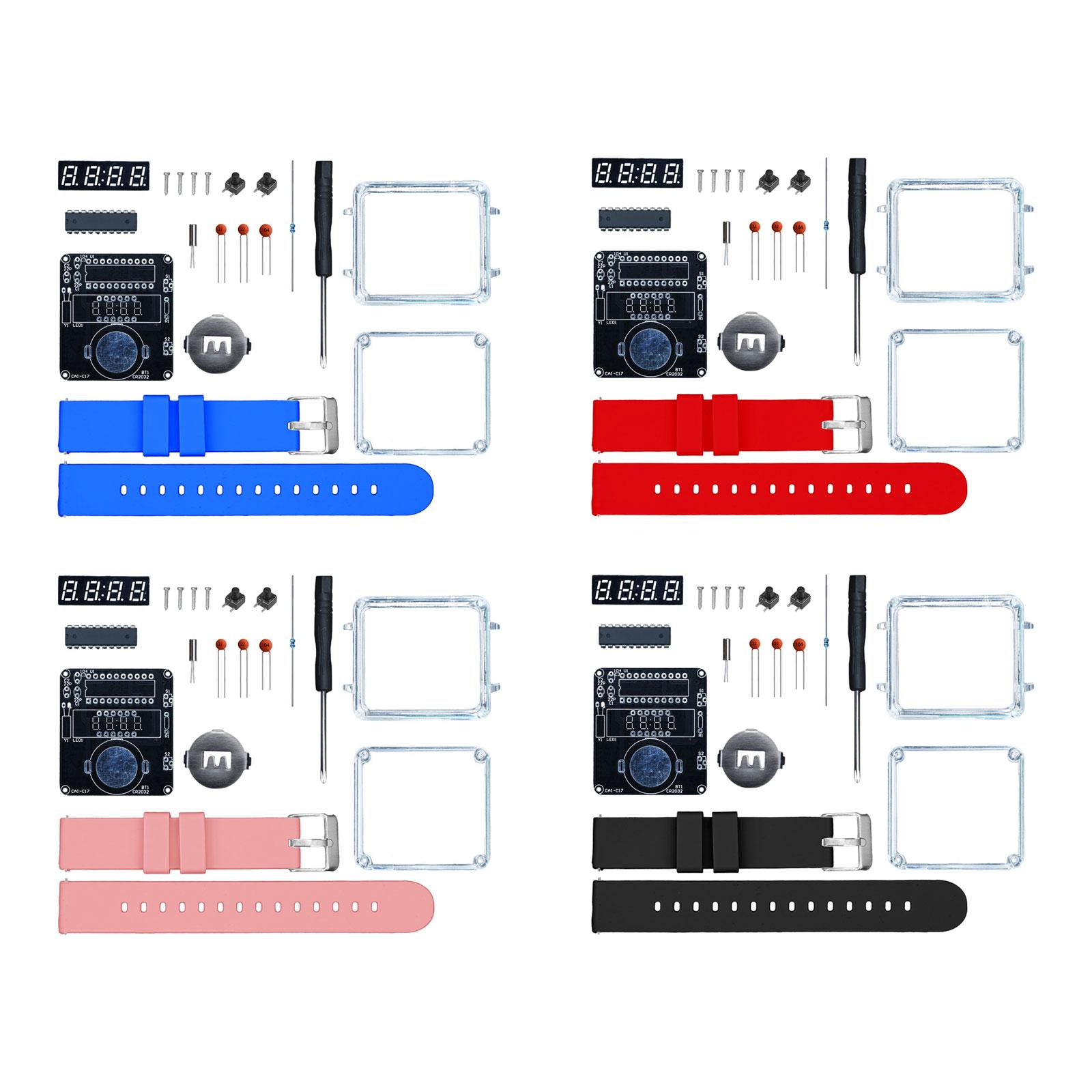 DIY Electronic Watch Kit Solde - Diy Electronics Kits For Beginners ulasan dan harga