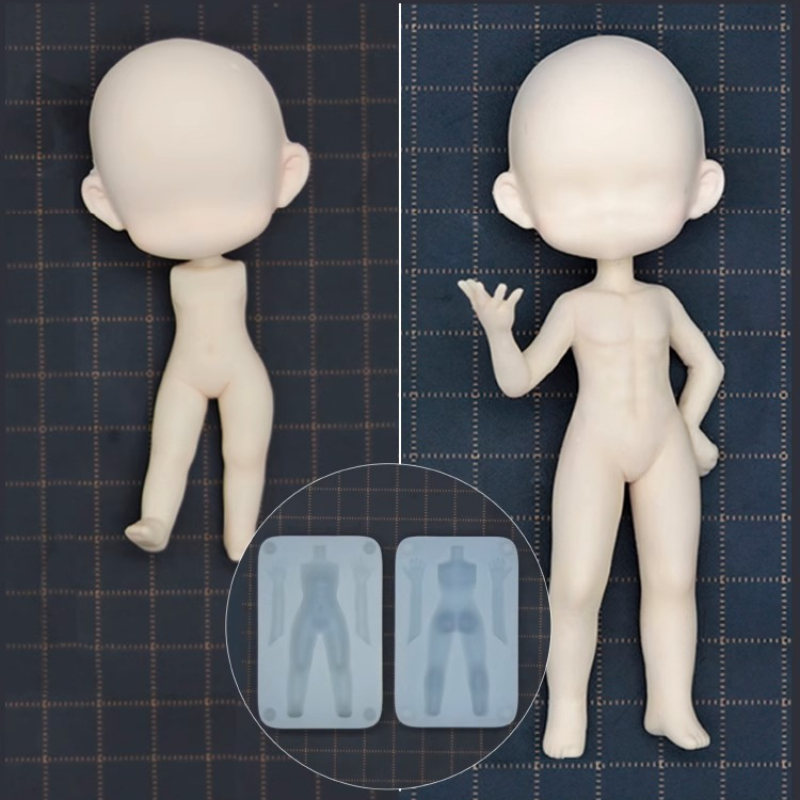 6cm/8cm Q Version of Man Body  - Diy Q ulasan dan harga