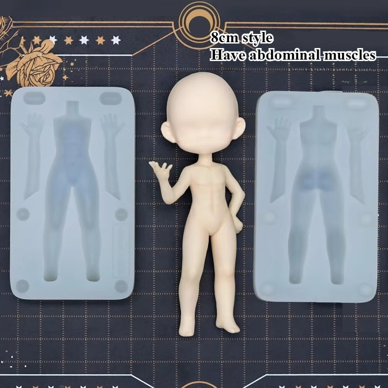 6cm/8cm Q Version of Man Body  - Diy Q ulasan dan harga