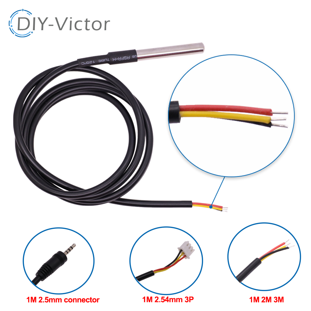 DS18B20 Stainless Steel Packag - Ds18B20 Temperature Sensor ulasan dan harga