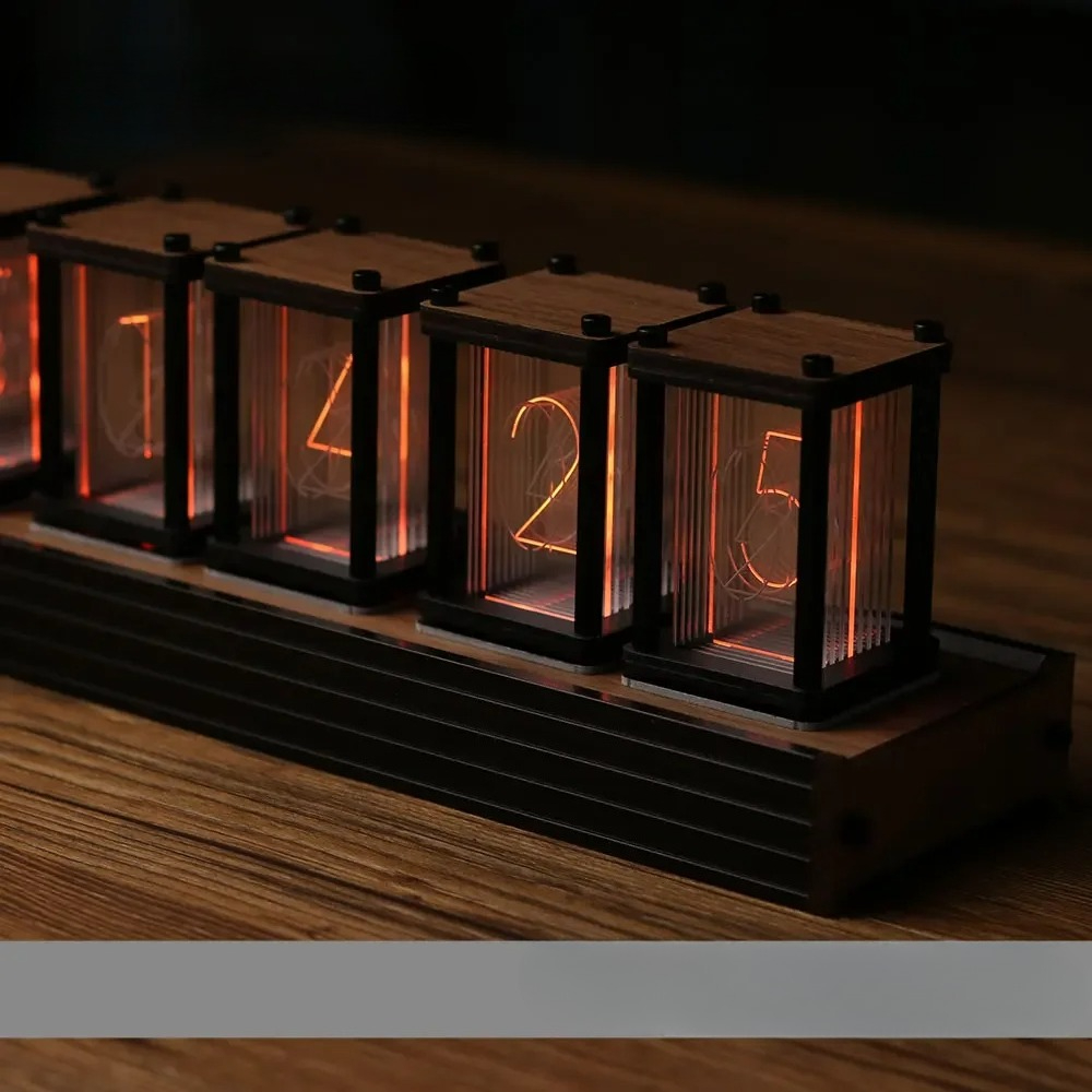 RGB Nixie Tube Clock DIY Table - Diy Electronics Gift Ideas ulasan dan harga