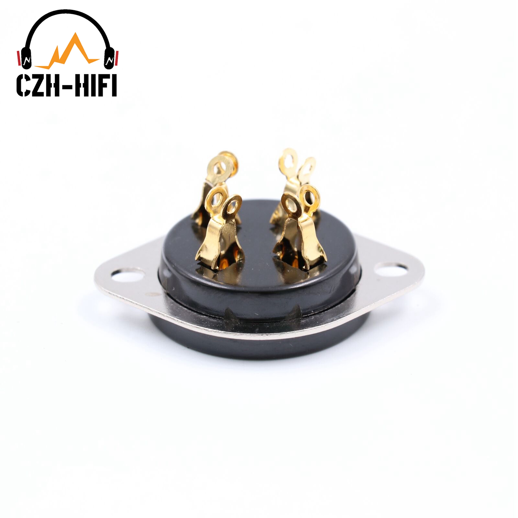 1PC 4in Tube Socket Bakelite V - Diy Electronics Youtube ulasan dan harga