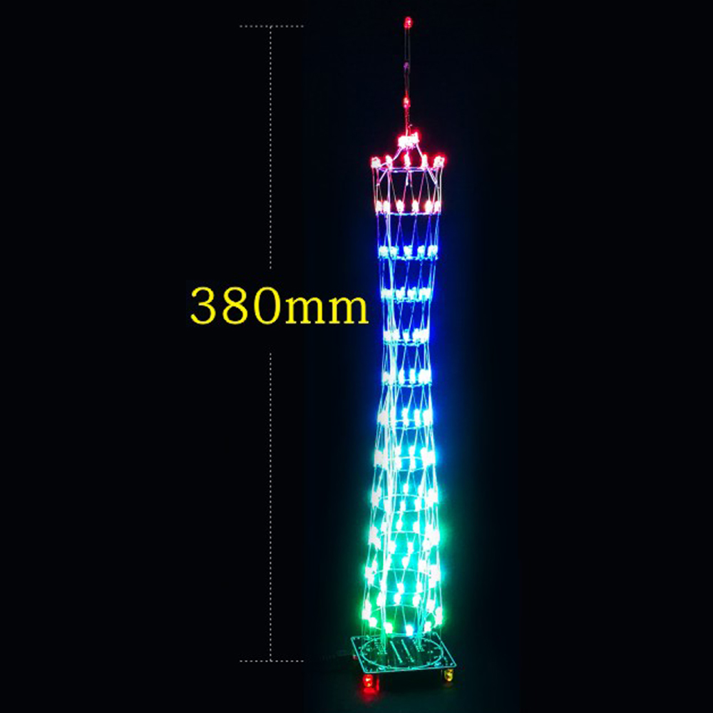 DIY LED Small Guangzhou Tower  - Diy Electronics India ulasan dan harga