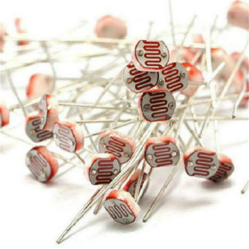 30PCS 5mm Photoresistor LDR CD - Arduino Diy Electronics ulasan dan harga