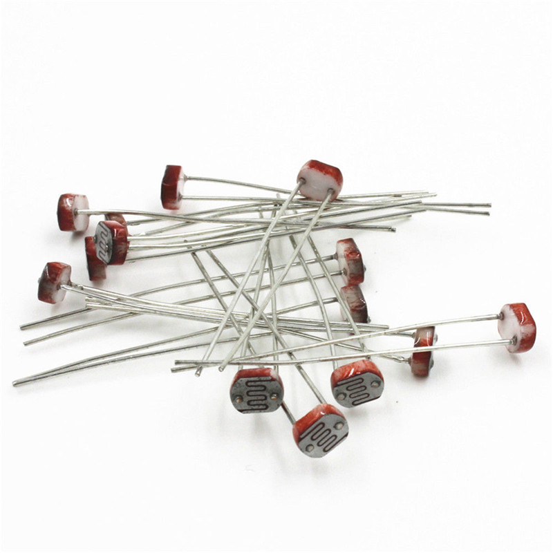 30PCS 5mm Photoresistor LDR CD - Arduino Diy Electronics ulasan dan harga
