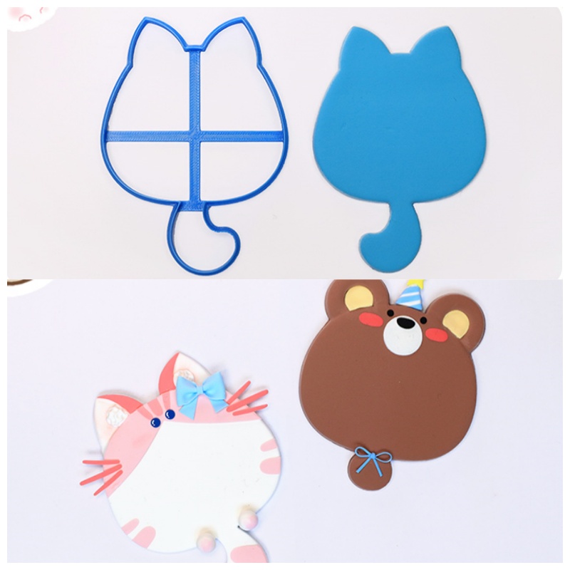 Biscuit Clay Doll Cutting Mold - Diy Q ulasan dan harga