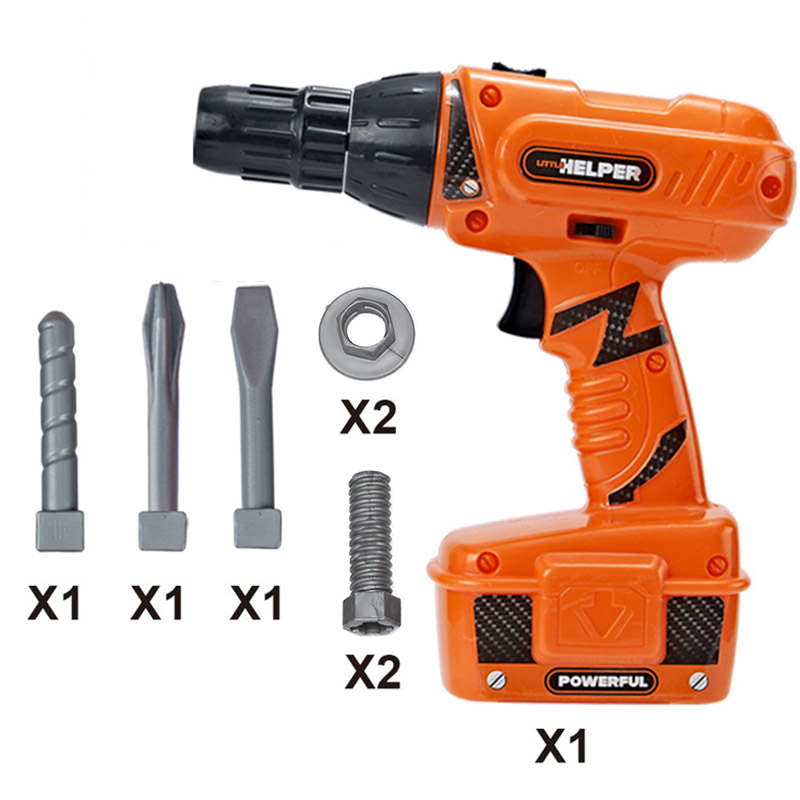Tools Toys Electric Drill BO S - Diy Electronics For Kids ulasan dan harga