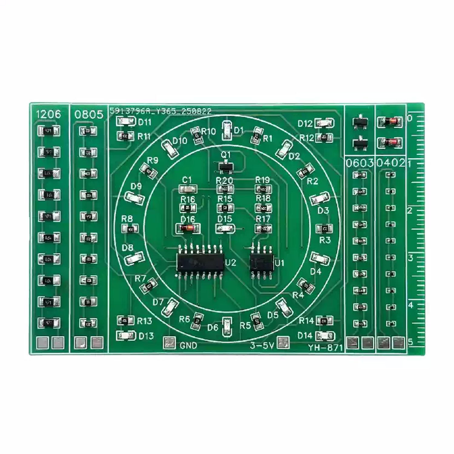 CD4017 Running Led Light Kit S - Diy Electronics Projects For Beginners ulasan dan harga