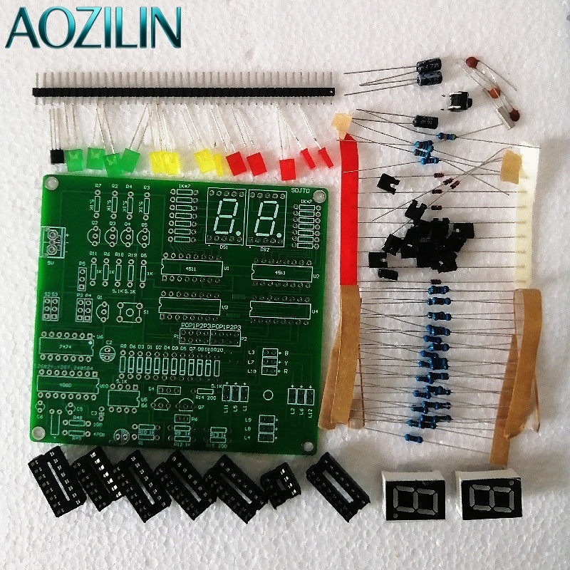 AOZILIN Digital Circuit Traffi - Diy Electronics Course ulasan dan harga
