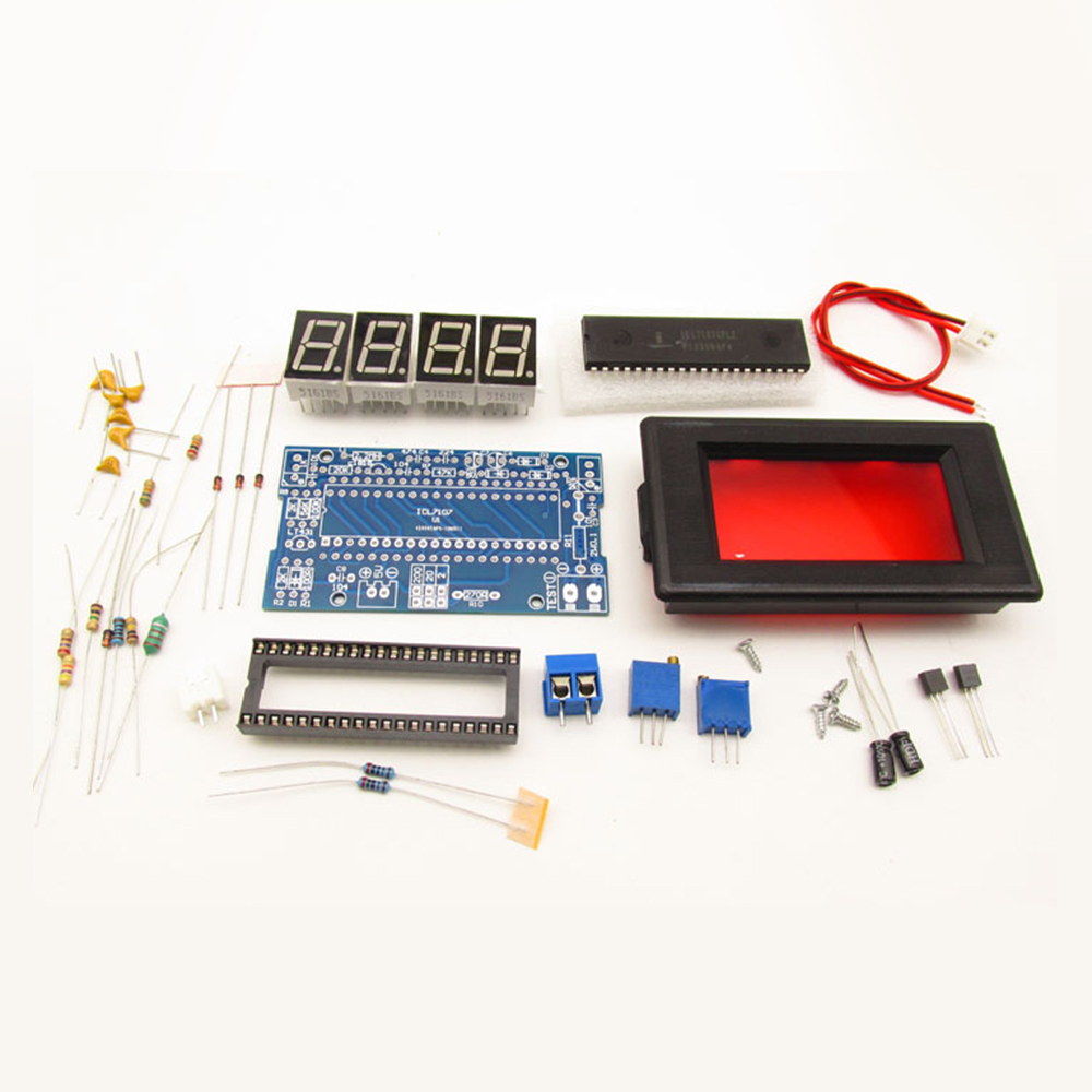 ICL7107 Voltmeter DIY Kit Part - Diy Electronics Tool Kit ulasan dan harga