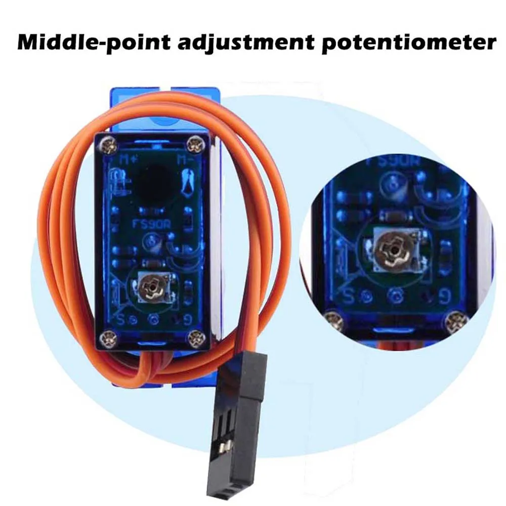 Feetech Mini FS90R Micro Servo - Diy Electric Car ulasan dan harga