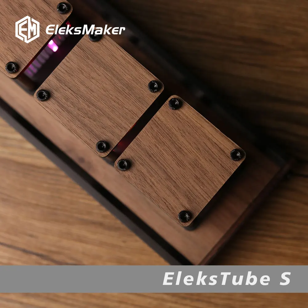 RGB Nixie Tube Clock DIY Table - Diy Electronics Gift Ideas ulasan dan harga