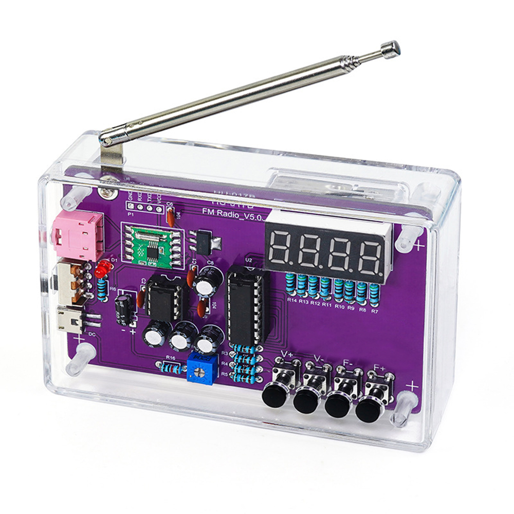HU-017A/HU-017B Radio Kit, an  - Diy Electronics Course ulasan dan harga