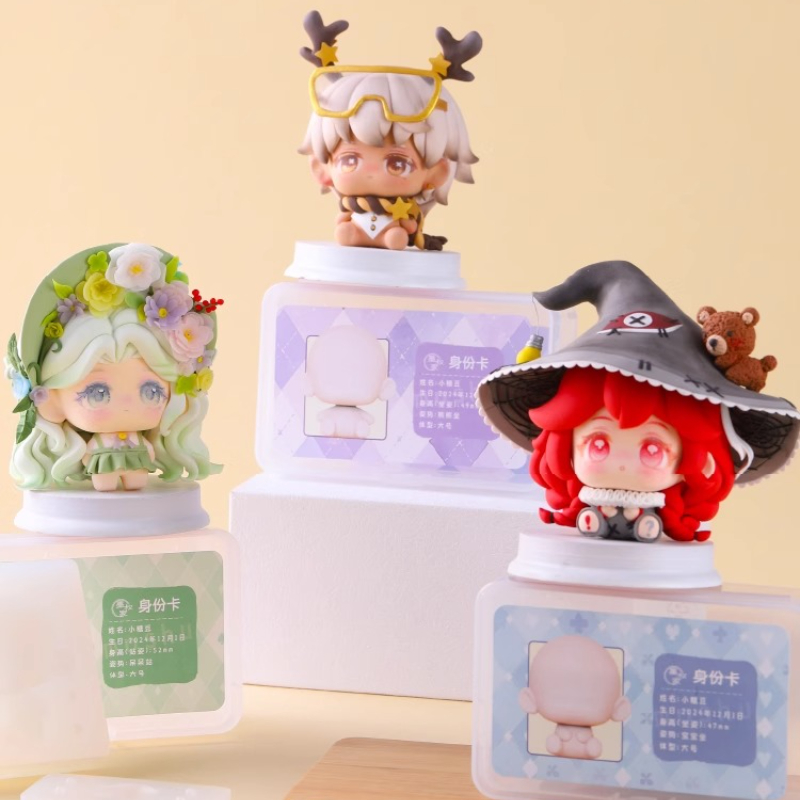 NEW Q Version Figure Doll Sili - Diy Q ulasan dan harga