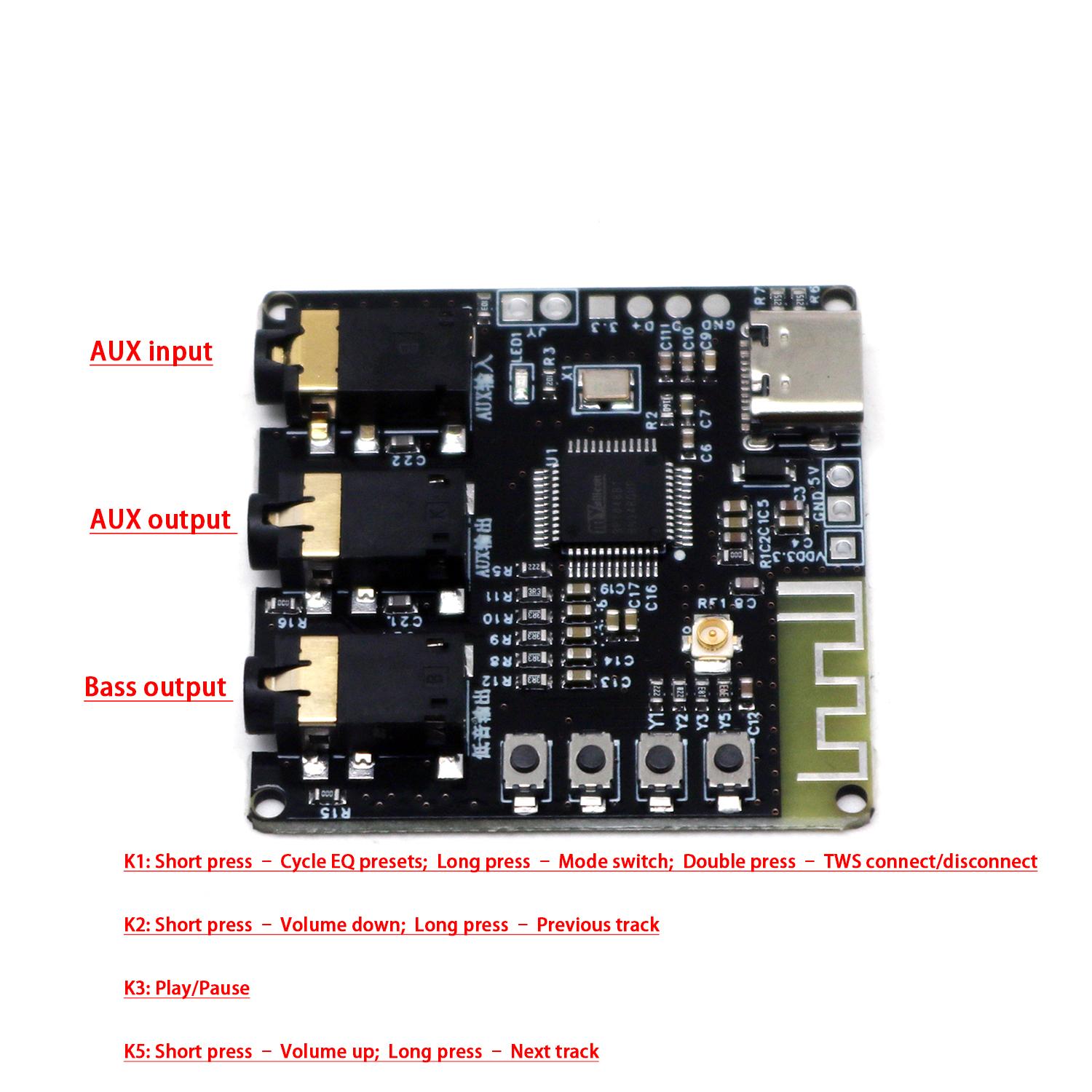 Bluetooth DSP Tuning Module BP - Diy Audio Electronics Kit ulasan dan harga