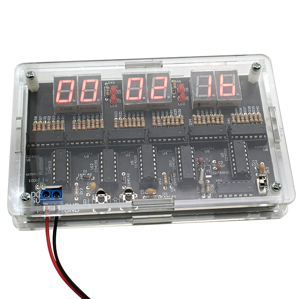 24-Hour Digital Clock DIY Sold - Diy Electronics Projects For Beginners ulasan dan harga