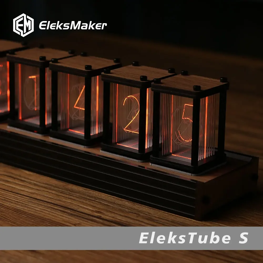 RGB Nixie Tube Clock DIY Table - Diy Electronics Gift Ideas ulasan dan harga