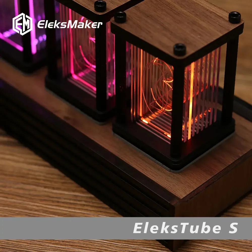 RGB Nixie Tube Clock DIY Table - Diy Electronics Gift Ideas ulasan dan harga