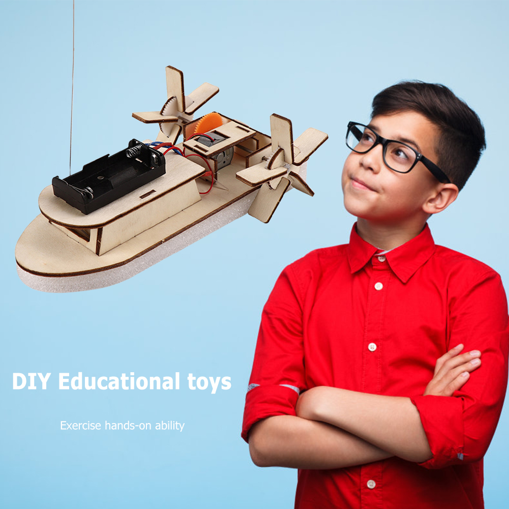 DIY Boat Model Science Toys Ki - Diy Electronics For Kids ulasan dan harga