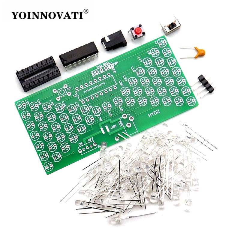 LED Hourglass Learning Kit - S - Diy Electronics Projects For Beginners ulasan dan harga