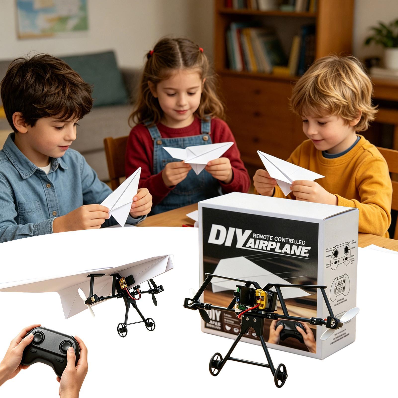 DIY RC Paper Airplane Kit Plan - Diy Electronics For Kids ulasan dan harga