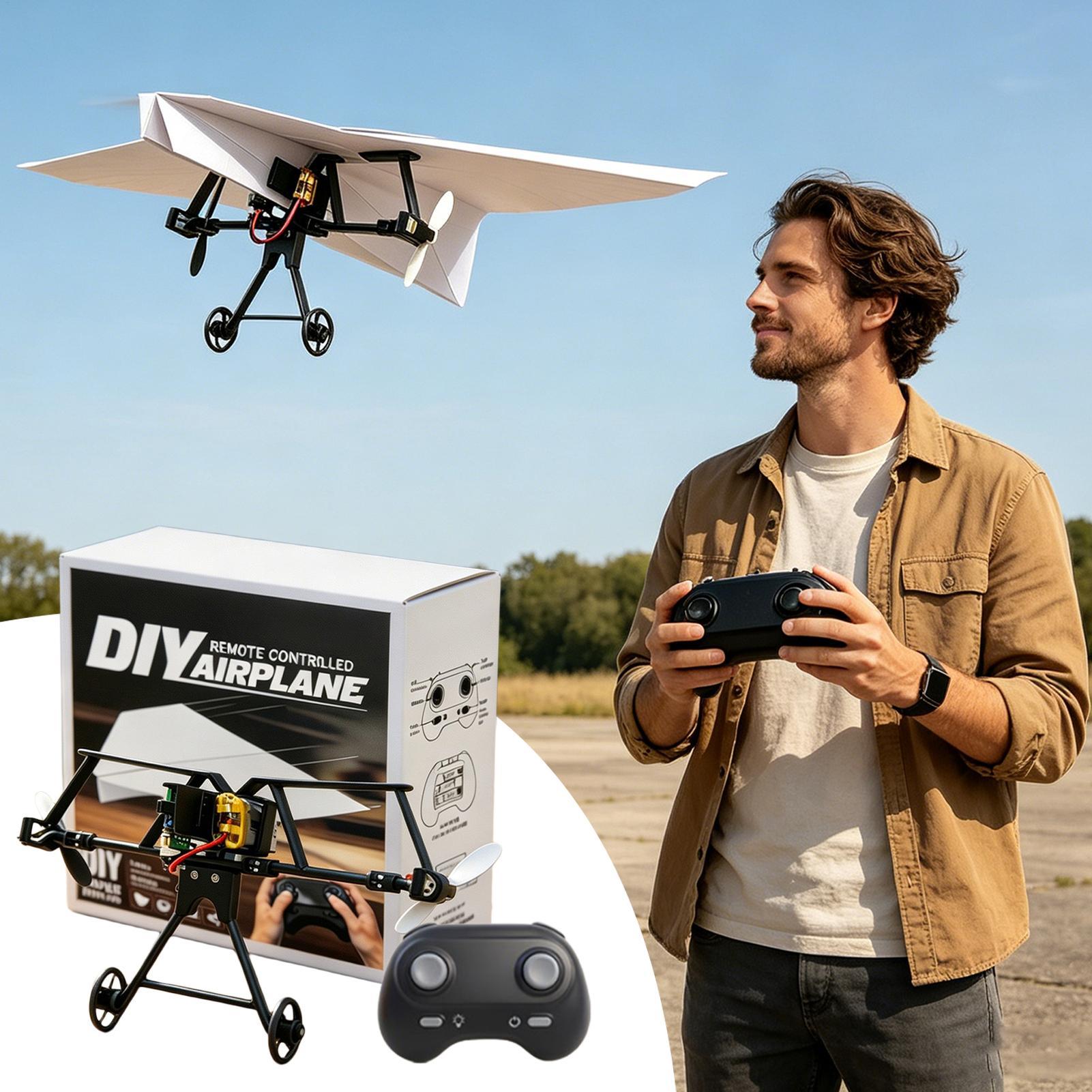 DIY RC Paper Airplane Kit Plan - Diy Electronics For Kids ulasan dan harga