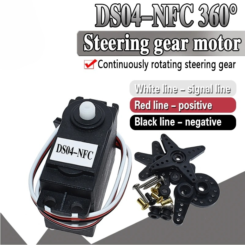 DS04-NFC Servo 360-Degree Cont - Diy Electric Car ulasan dan harga