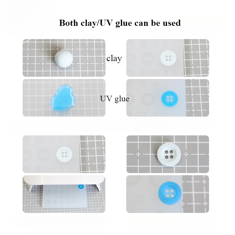 Q Version 3D Button Silicone M - Diy Q ulasan dan harga