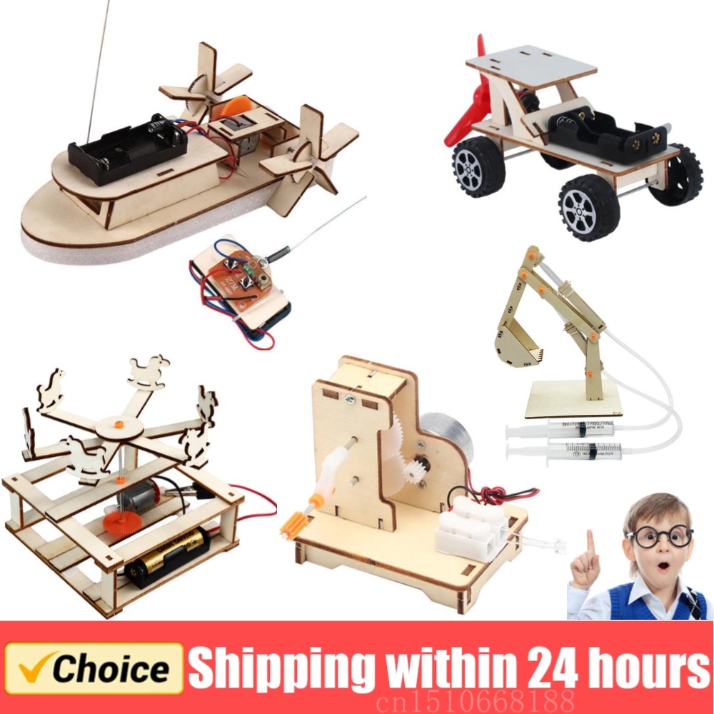 DIY Boat Model Science Toys Ki - Diy Electronics For Kids ulasan dan harga
