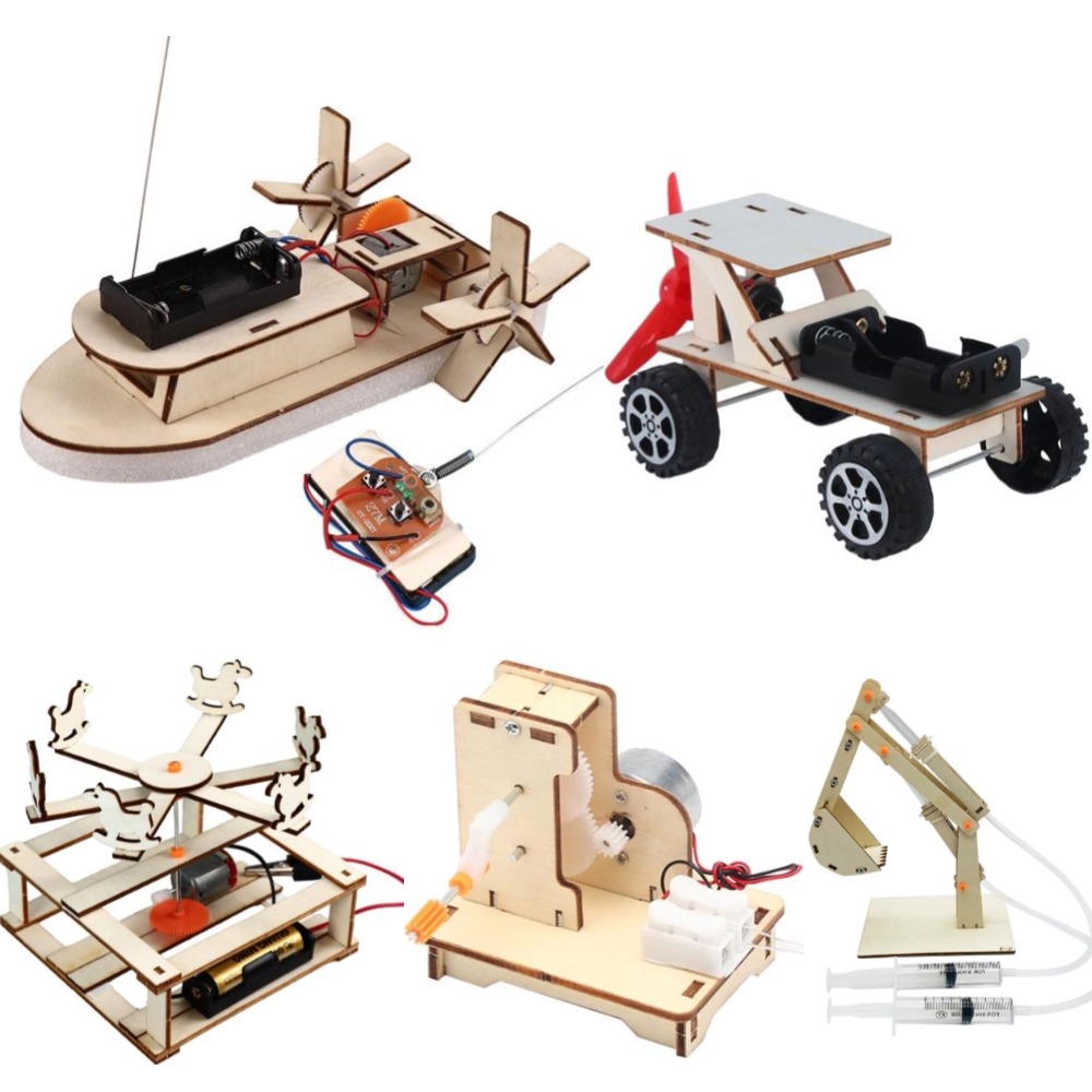 DIY Boat Model Science Toys Ki - Diy Electronics For Kids ulasan dan harga
