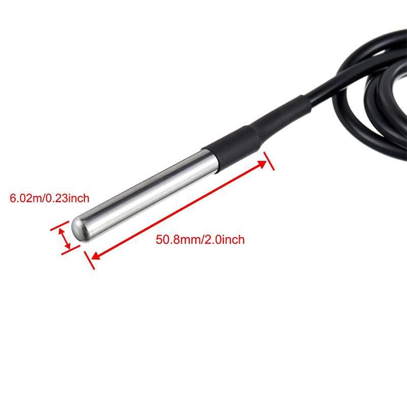 DS18B20 Stainless Steel Packag - Ds18B20 Temperature Sensor ulasan dan harga