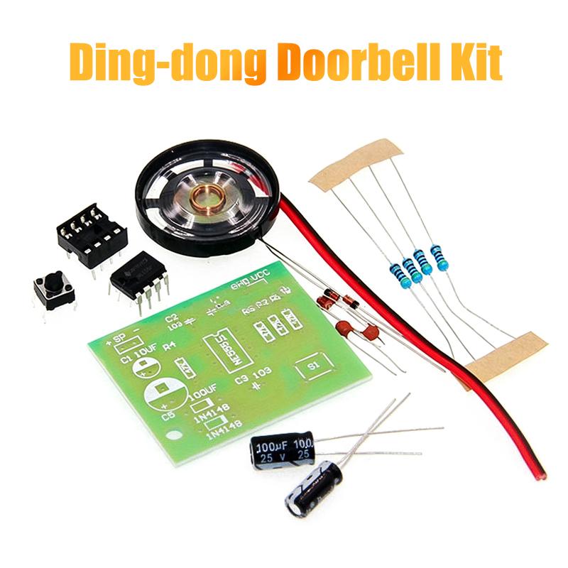 Dual Tone Ding Dong NE555 Door - Diy Electronics Course ulasan dan harga