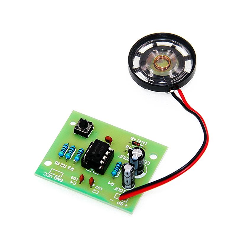 Dual Tone Ding Dong NE555 Door - Diy Electronics Course ulasan dan harga