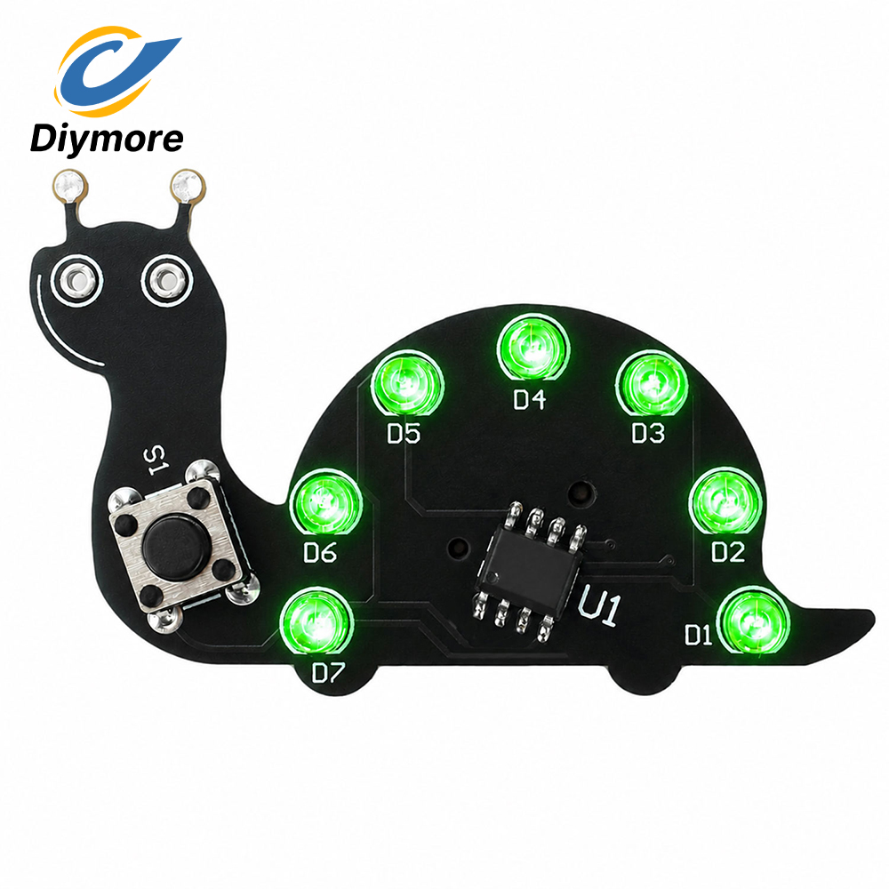 7 Green LED Soldering Practice - Diy Electronics Kits For Beginners ulasan dan harga