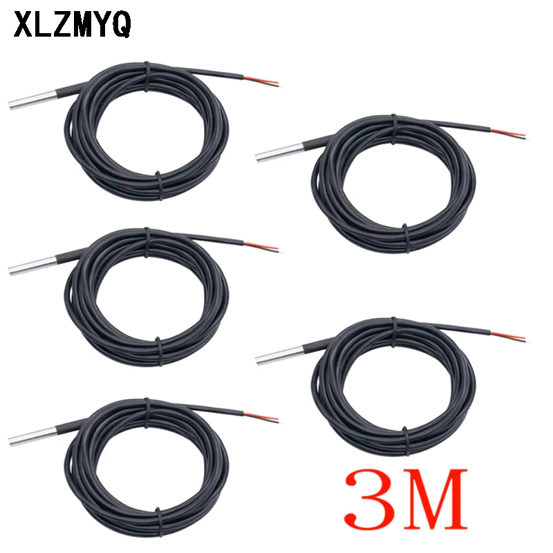 5PCS DS18b20 Temperature Probe - Ds18B20 Temperature Sensor ulasan dan harga