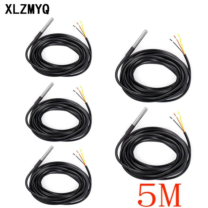 5PCS DS18b20 Temperature Probe - Ds18B20 Temperature Sensor ulasan dan harga
