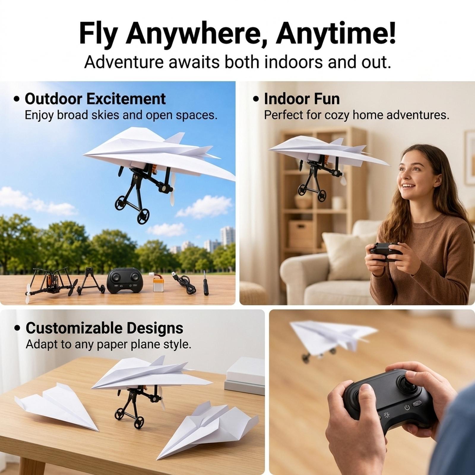 Mini RC Airplane DIY Kit ABS M - Diy Electronics For Kids ulasan dan harga